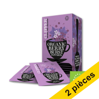 Offre : 2x Clipper Bio Infusion Berry Burst thé (6 x 25 pièces)