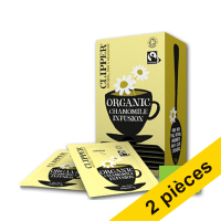 Offre : 2x Clipper Bio Infusion Camomille thé (6 x 25 pièces)