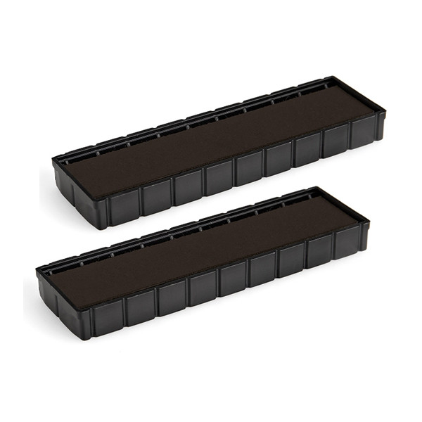 Colop E/15 tampon encreur (2 pièces) - noir 107251 229244 - 1