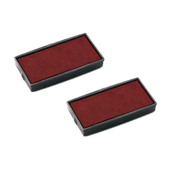 Colop E/30 tampon encreur (2 pièces) - rouge 107187 229257 - 1