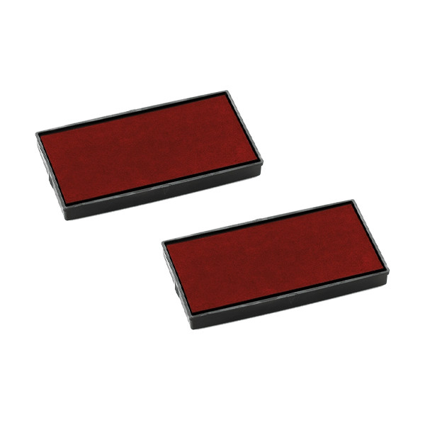 Colop E/50 tampon encreur (2 pièces) - rouge 107226 229266 - 1