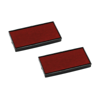 Colop E/50 tampon encreur (2 pièces) - rouge 107226 229266