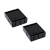 Colop E/Q17 tampon encreur (2 pièces) - noir 229212 - 1