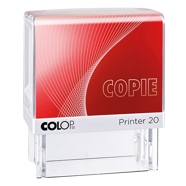 Colop Printer 20 'Copie' tampon de texte auto-encreur - rouge 100655 229145 - 1