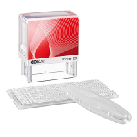 Colop Printer 20 tampon 'Do it yourself' 4 lignes - noir 100827 229157