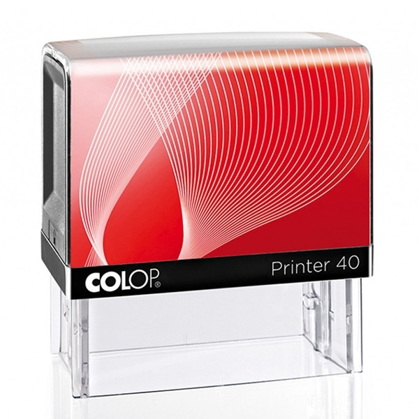 Colop Printer 40 tampon avec plaque personnalisable 58084 229117 - 1