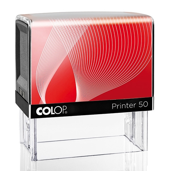 Colop Printer 50 tampon avec plaque personnalisable 58085 229118 - 1