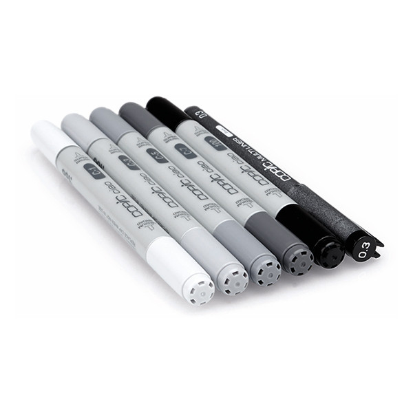Copic Ciao Cool Grey Tones jeu de marqueurs (6 pièces) 22075554 311014 - 2