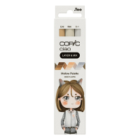 Copic Ciao Layer & Mix Mellow Palette jeu de marqueurs (3 pièces)
