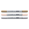 Copic Ciao Layer & Mix Mellow Palette jeu de marqueurs (3 pièces) 220750312 311000 - 2