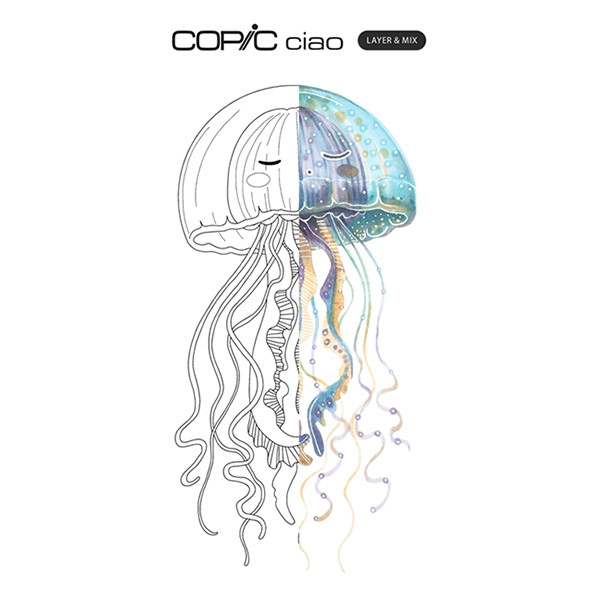 Copic Ciao Layer & Mix Pastel Palette jeu de marqueurs (3 pièces) 220750301 311006 - 3