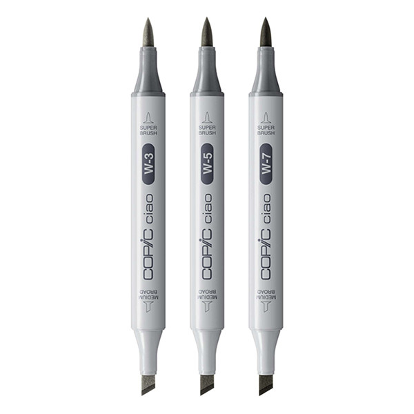 Copic Ciao Shade set de marqueurs Dark Warm Grey (4 pièces) 22075420 311029 - 3