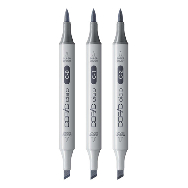 Copic Ciao Shade set de marqueurs Light Cool Grey (4 pièces) 22075423 311032 - 3