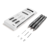 Copic Multiliner jeu de stylo-feutre pointe fine (0,5- 1 mm) 3 pièces - noir 22075632 311018 - 2