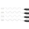Copic Multiliner set de feutres fins (0,3 - 0,5 mm) 4 pièces - multicolore 311067 - 3