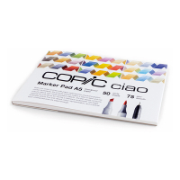 Copic bloc de papier pour marqueurs A5 75 g/m² (50 feuilles) 25005 311033