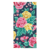 Crystal Art carte broderie diamant 11 x 22 cm - Jolies Fleurs