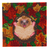 Crystal Art kit broderie diamant 30 x 30 cm - Hérisson Automne CAK-A146M 400946