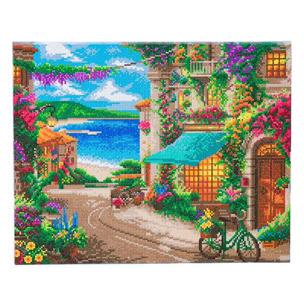 Crystal Art kit broderie diamant 40 x 50 cm - Café Italien CAK-TK6L 400958 - 1