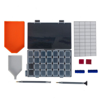 Crystal Art kit d'accessoires pour broderie diamant avec boîte de rangement CAAP19 400941