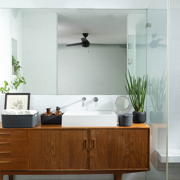 Curver Cube Jute panier de rangement 17 litres - gris foncé 243861 - 4