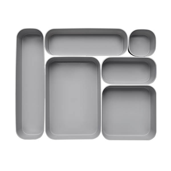 Curver Infinity organisateur de tiroir S 0,45 litre - gris clair 243869 - 2