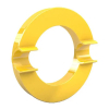 Dahle Mega aimant Circle XL - jaune 95551-14822 210536 - 1