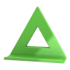 Dahle Mega aimant Delta XL - vert 95552-14821 210537 - 2
