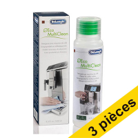 Offre : 3x De'Longhi Eco Multiclean nettoyeur de lait pour machines à café (250 ml) (d'origine)