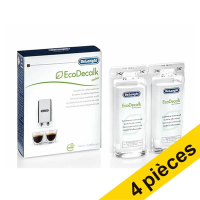 Offre : 4x De'Longhi EcoDecalk détartrant pour machines à café (2 x 100 ml)