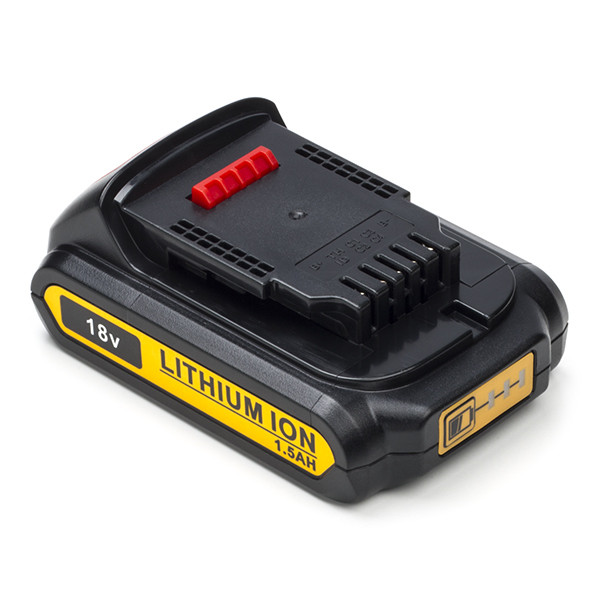 DeWalt batterie DCB183 XR Li-ion (18V, 1,5 Ah, marque 123encre) 18VXRLi-ion 20VMax CL3.BA1850 DCB101 DCB105 ADE00958 - 1