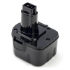 DeWalt batterie DE9071 / DE9074 / DE9501 (12V, 3000 mAh, Ni-MH, marque distributeur 123accu)