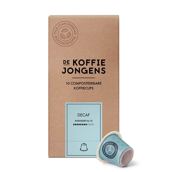 De Koffiejongens Decaf capsules de café (10 pièces) 427505 - 1