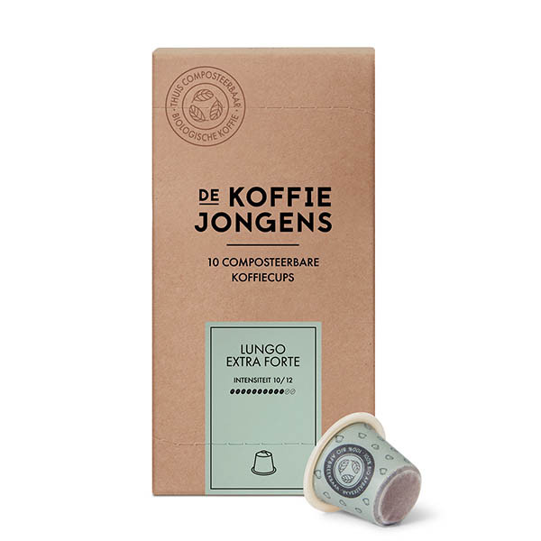 De Koffiejongens Lungo Extra Forte capsules de café (10 pièces) 427502 - 1