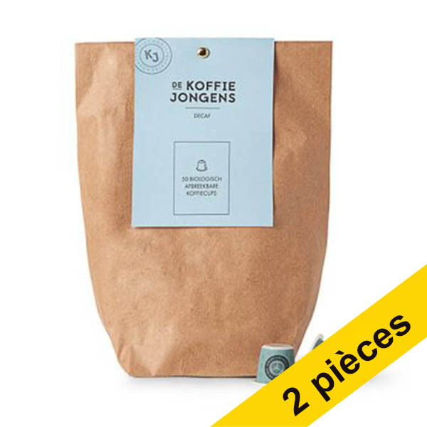 Offre : 2x De Koffiejongens Decaf capsules de café (50 pièces) 427517 - 1