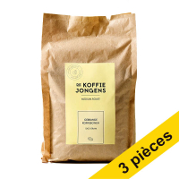 Offre : 3x De Koffiejongens café en grains torréfié moyen 1 kg