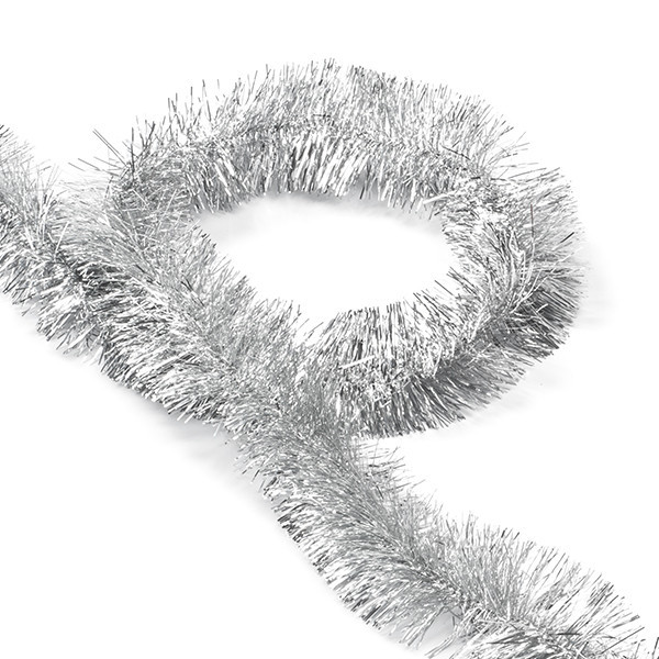 Guirlande de sapin de Noël 2,7 mètres - argent K151000432 - 1