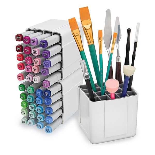 Deflecto organiseur de marqueurs connectable 29123CR 423358 - 3
