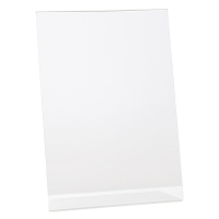 Deflecto porte-brochures avec pied en L A4 DE47401 400024