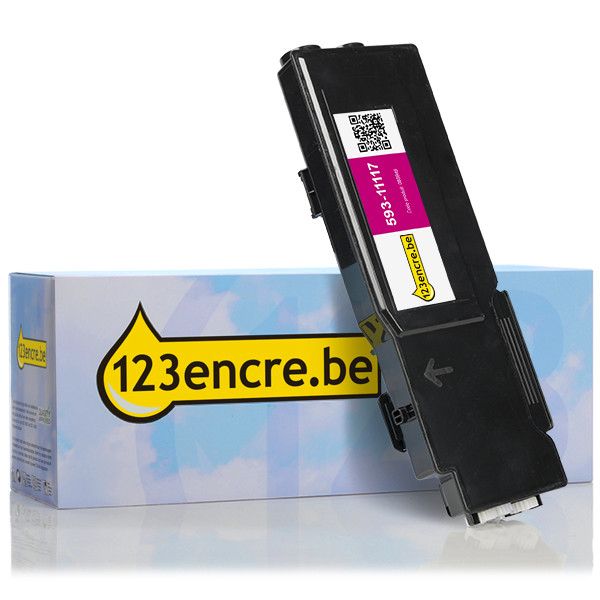 Dell 593-11117 (8JHXC) toner à haute capacité (marque 123encre) - magenta 593-11117C 085953 - 1