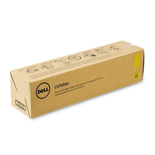 Dell 593-BBCL (9MHWD) toner (d'origine) - jaune 593-BBCL 086064 - 1