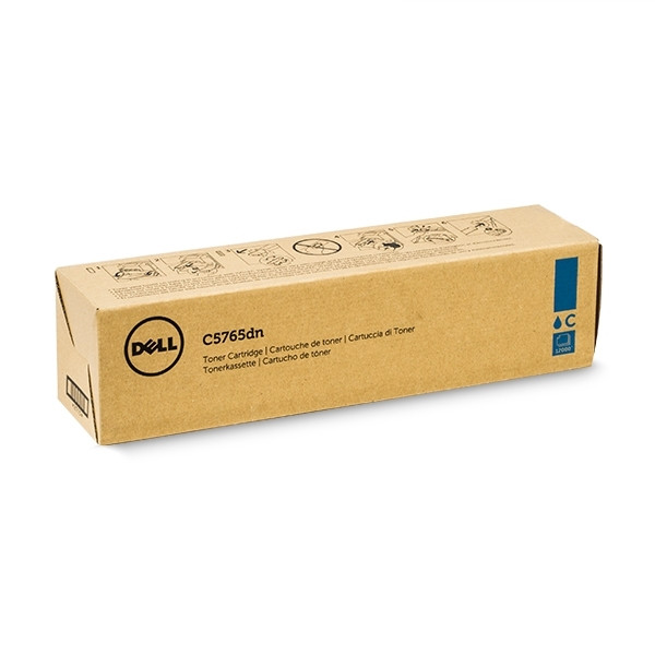 Dell 593-BBCS (T5P23) toner (d'origine) - cyan 593-BBCS 086060 - 1