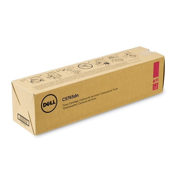 Dell 593-BBCX (KDPKJ) toner (d'origine) - magenta 593-BBCX 086062 - 1