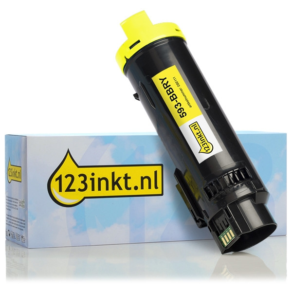 Dell 593-BBRY (YGWT0) toner (marque 123encre) - jaune 593-BBRYC 086111 - 1