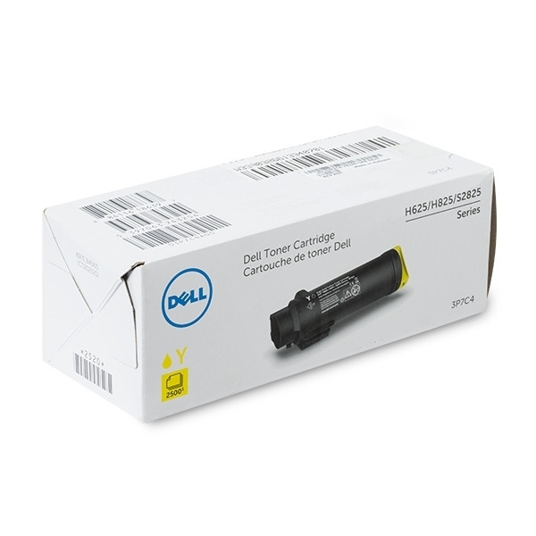 Dell 593-BBSE (0CX53) toner à haute capacité (d'origine) - jaune 593-BBSE 086118 - 1