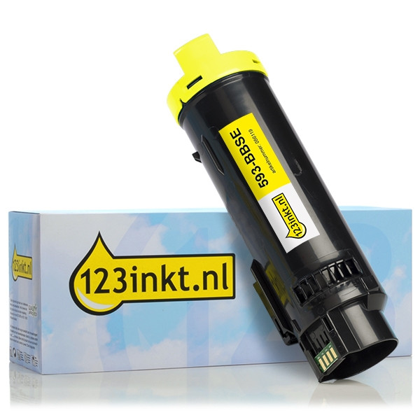 Dell 593-BBSE (0CX53) toner à haute capacité (marque 123encre) - jaune 593-BBSEC 086119 - 1