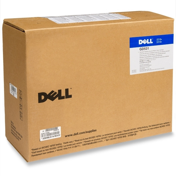 Dell 595-10010 (GD531) toner faible capacité (d'origine) - noir 595-10010 085728 - 1