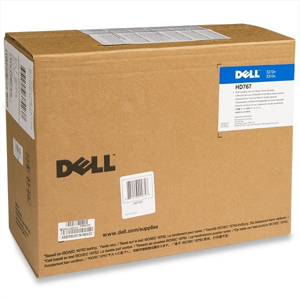 Dell 595-10011 (HD767) toner capacité standard (d'origine) - noir 595-10011 085730 - 1