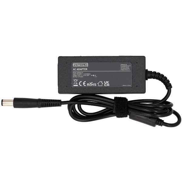 Dell adaptateur 7,4 x 5,0 mm (19,5 V, 2,31 A, 45 W, marque 123accu) ADR00218 - 2