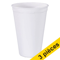 Offre : 3x Depa gobelet réutilisable 180 ml (40 pièces) - blanc